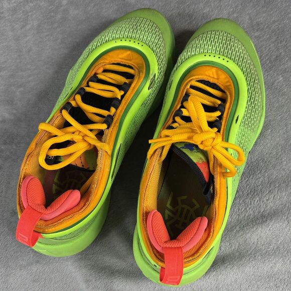 Adidas Lightstrike Pro Shoes Mens Size 9.5 Neon Green‎ Orange DON Basketball